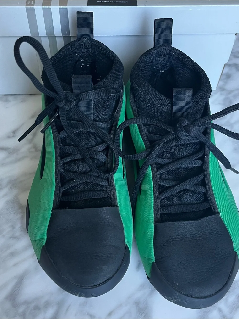 Adidas Harden Vol. 6 Green, Black, and Pink Basketball Sneakers #basketball